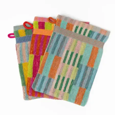 Odds & Ends - #99 - washandjes set van 3 - Foekje Fleur