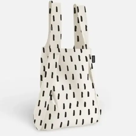 Notabag - Draagtas/Backpack - Black Brush