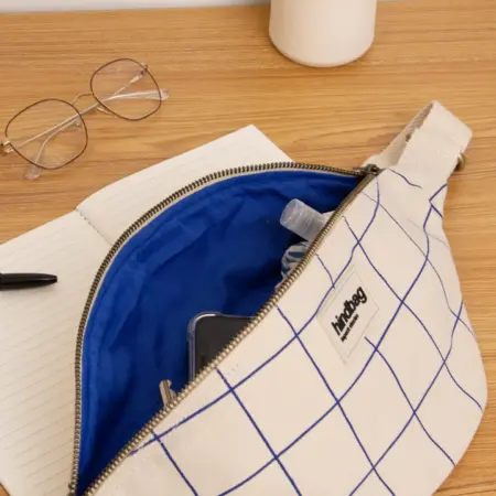 Hindbag - Heuptasje - Olivia - Check Off White