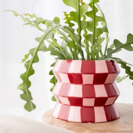 Qué Rico - Plant Pot Teodora - crazy squares - Lievelings