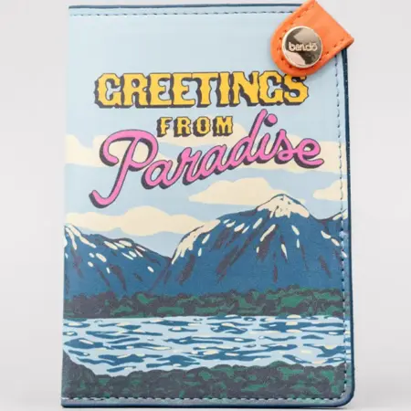 Ban.do - Paspoorthouder - Greetings from paradise