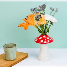 Doiy - Vaas Amanita - Paddenstoel