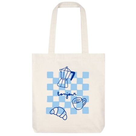 Atelier Pistache - Tote Bag - Bonjour