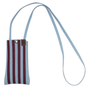Lot83 - Telefoontas Charlie 09 - bordeaux/blauw
