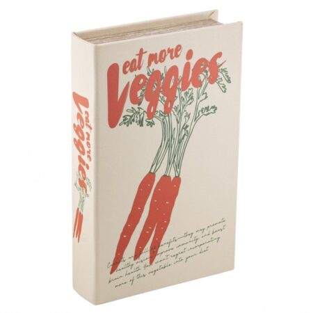 Opbergboek - Eat More Veggies - 26x17x5cm