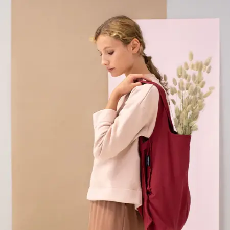 Notabag - Draagtas/Backpack - Wine Red