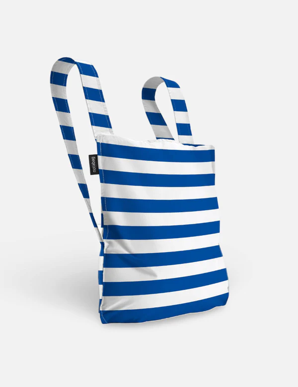 Notabag - Draagtas/Backpack - Marine Stripes