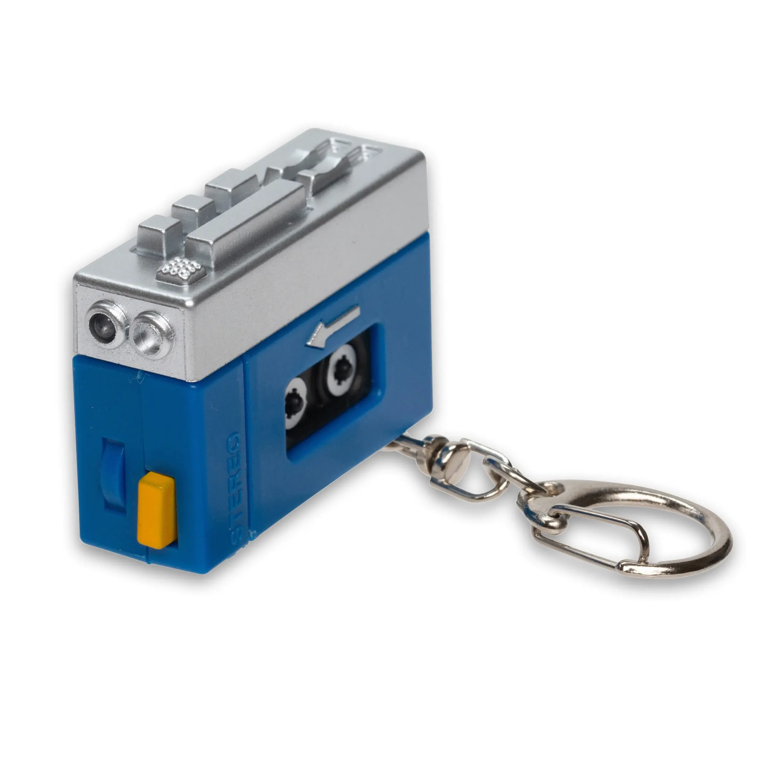Kikkerland - Sleutelhanger - Walkman met LED en Geluid - Afbeelding 2