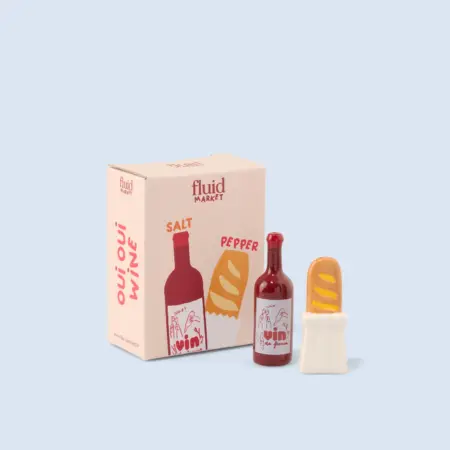 Fluid Market - Pepper and Salt Wine/Baguette - Keramiek