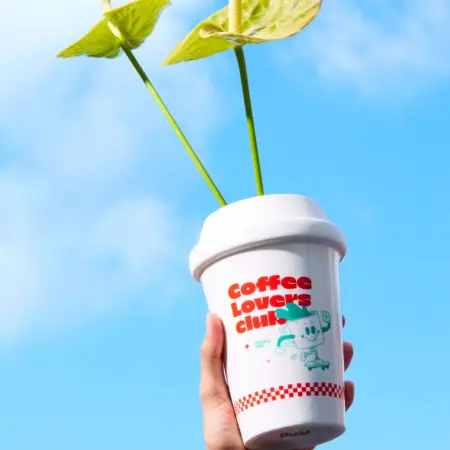Fluid Market - Coffee Lover Vaas - Keramiek