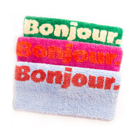 Helio Ferretti - Badmat Bonjour - Diverse kleuren