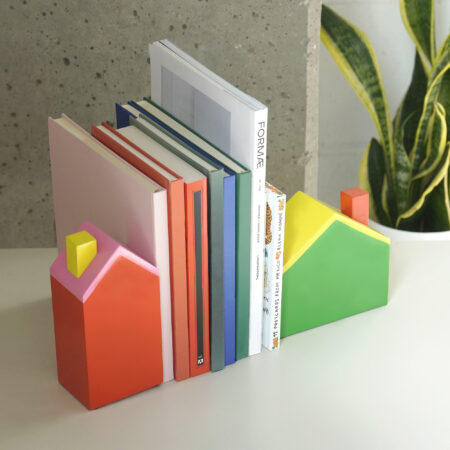 Helio Ferretti - Boekensteun set van 2 - Playful