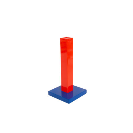 Helio Ferretti - Skyline Vase - Rood/Donkerblauw