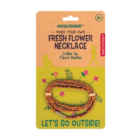 Kikkerland - Huckleberry - Make your own fresh lower necklace