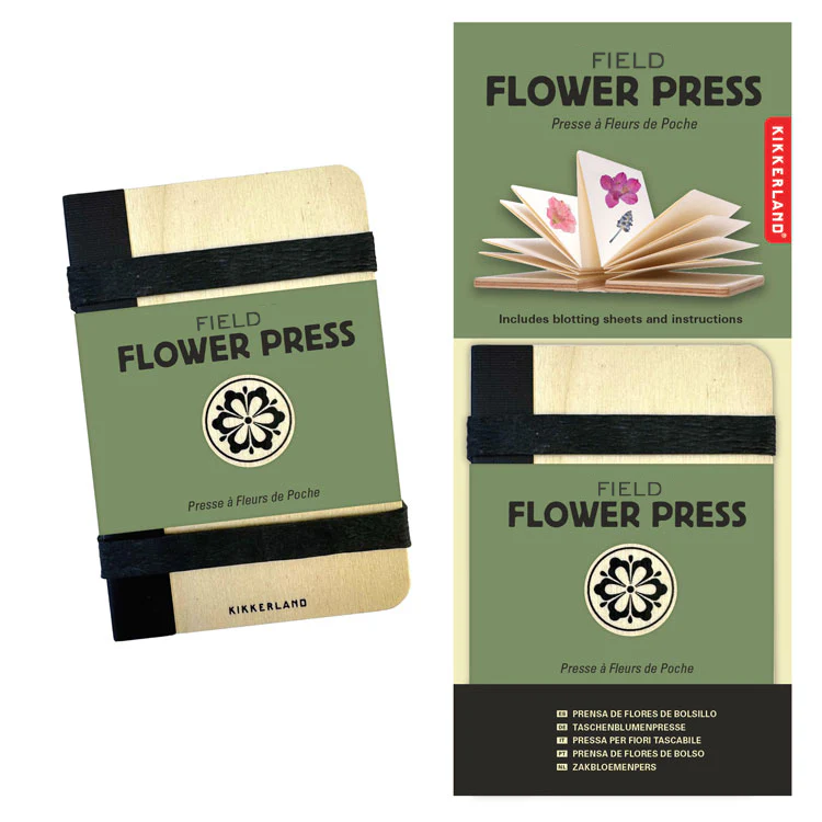 Kikkerland - Field flower press