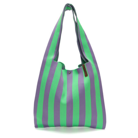 Lot83 - shopper 84 - Groen/Paars