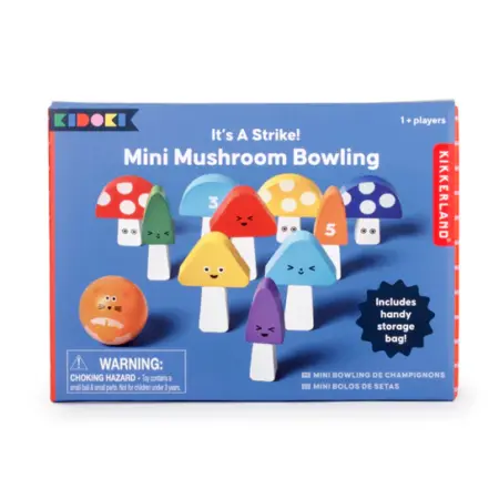 Kikkerland - Kidoki - Bowling spel - Paddenstoel/mushroom