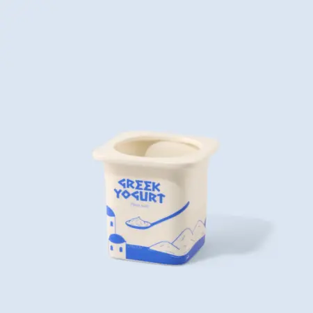 Fluid Market - Greek Yoghurt Vaas - Keramiek