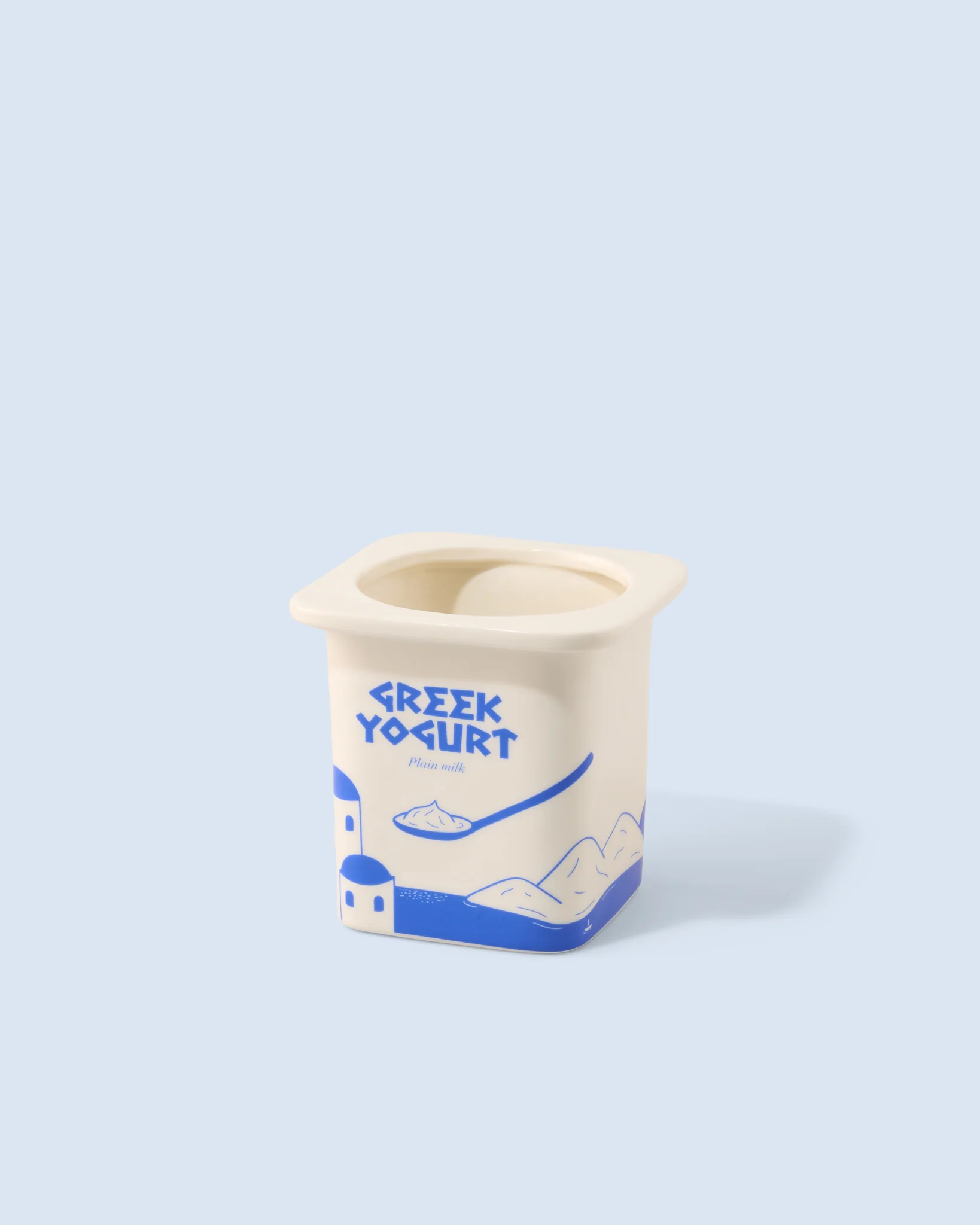 Fluid Market - Greek Yoghurt Vaas - Keramiek