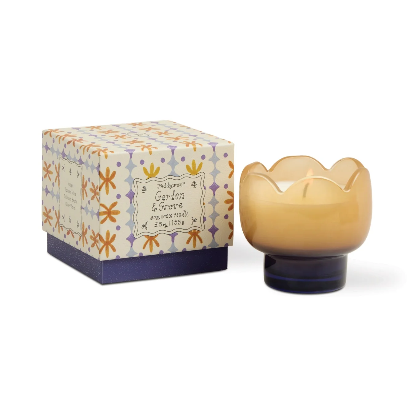 Paddywax - Kaars in Tulp glas - 155gr (kopie)