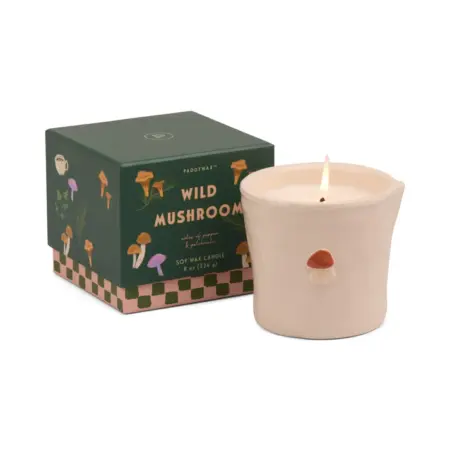 Paddywax - Kaars in (bewaar)potje - Wild Mushroom -225gr