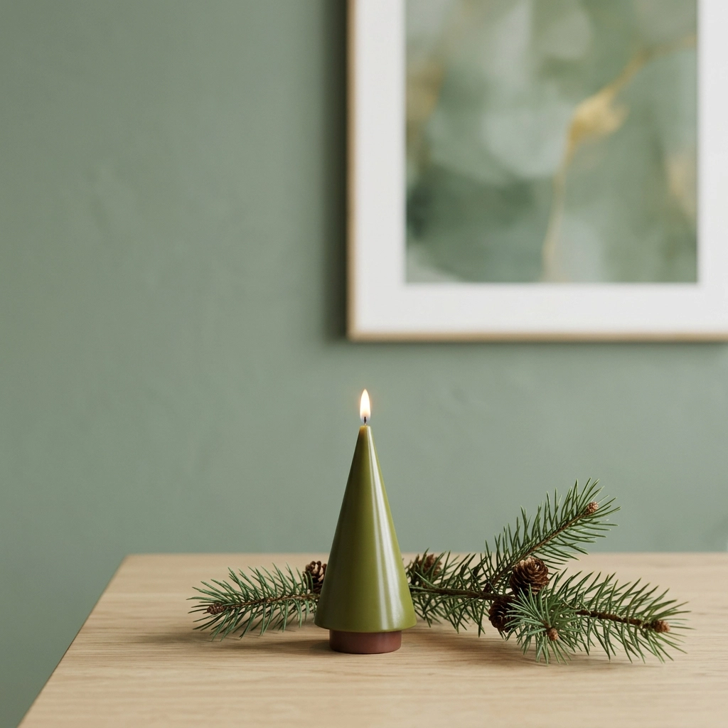 Not the girl who misses much - Christmas Tree Candle - M - Afbeelding 3