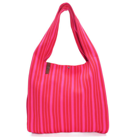 Lot83 - Tas Lois - 148 - Extra Gestreept Roze/Rood