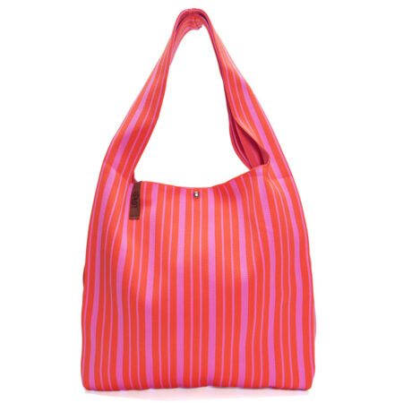 Lot83 - Tas Lois - 149 - Extra Gestreept Roze/Oranje
