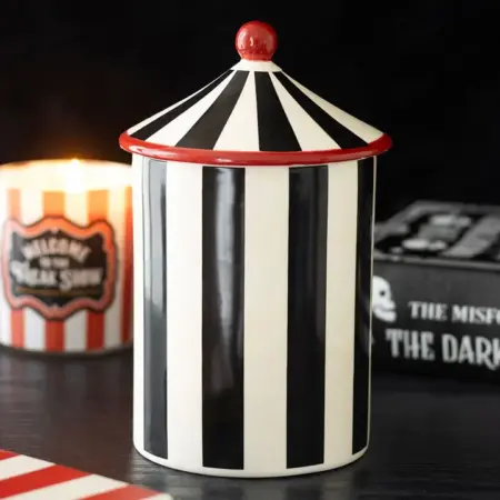 Something Diferent - Circus tent - Ceramic Storage Jar