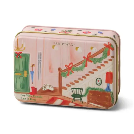 Paddywax - Christmas Tins - Kaars in (bewaar)blikje - Staircase Wassail