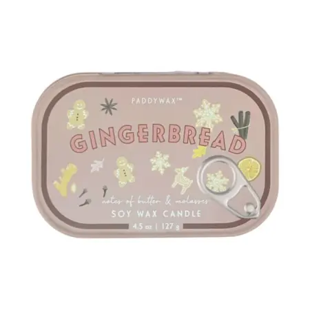 Paddywax- Bistro - Kaars in (bewaar)blikje - Gingerbread