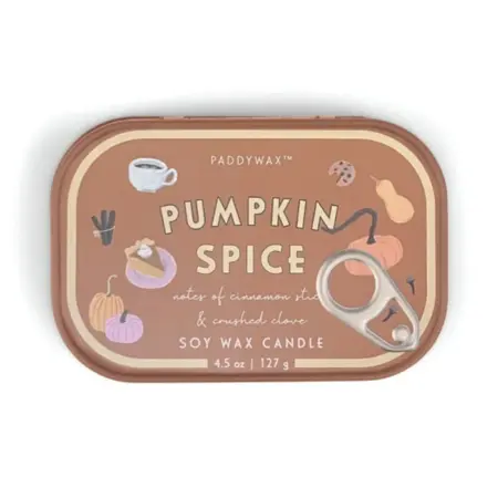 Paddywax- Bistro - Kaars in (bewaar)blikje - Pumpkin Spice