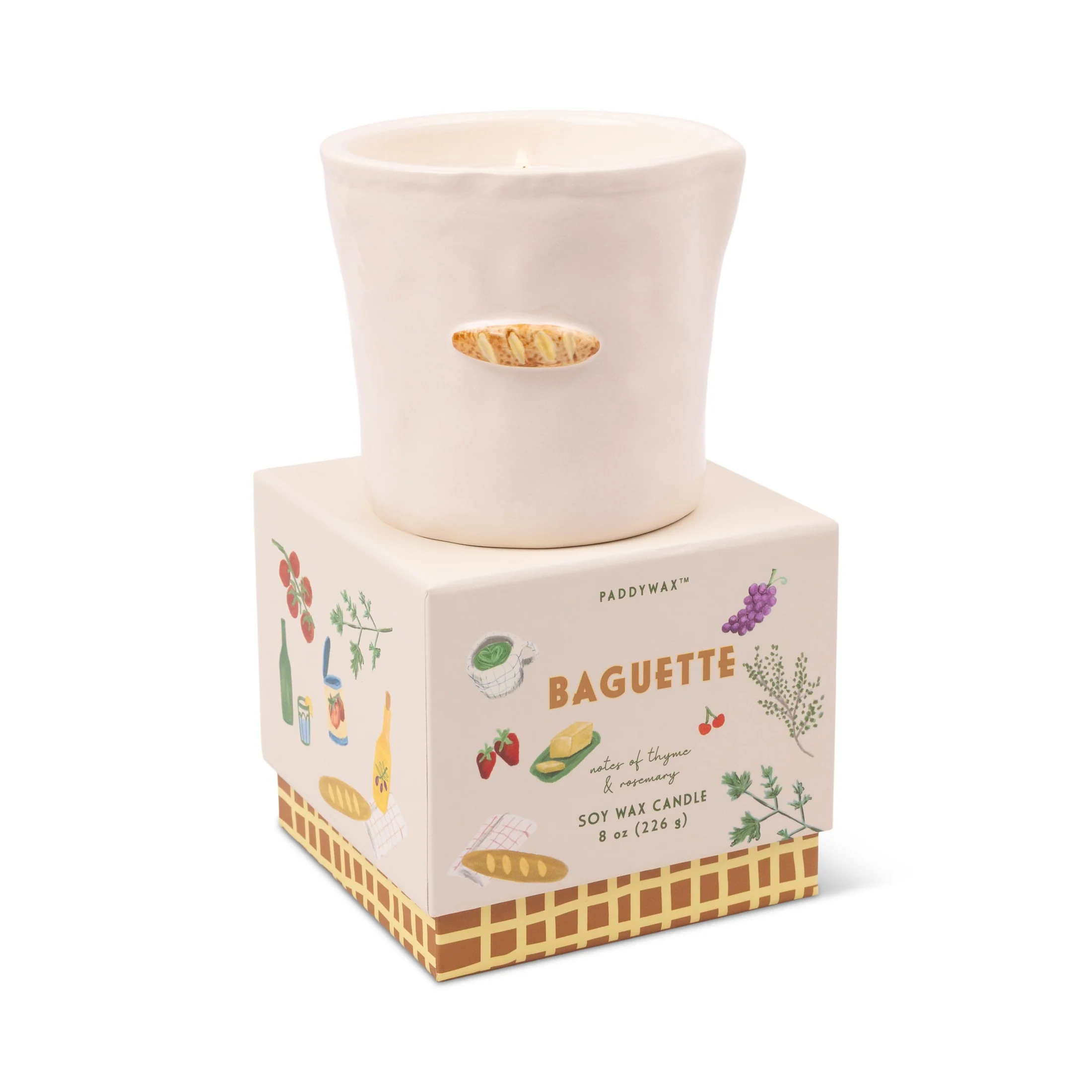Paddywax - Kaars in (bewaar)potje - French Baguette -225gr