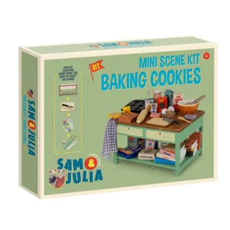 Het Muizenhuis MINI SCENE KIT – BAKING COOKIES