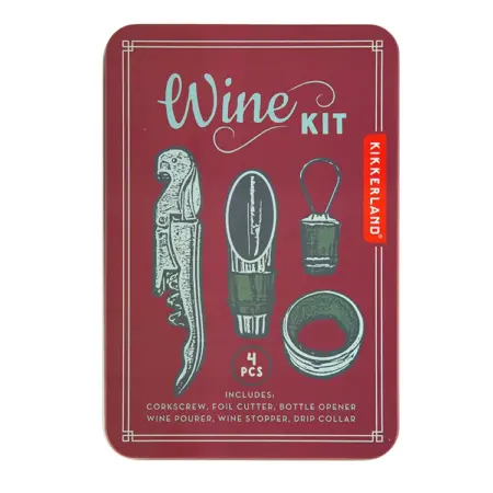 Kikkerland - Wine Kit - Lievelings