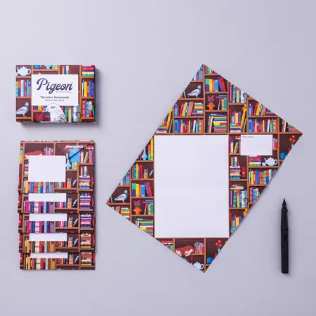 Pigeon Posted - Briefpapier - Write, Fold, Send - Bookstore