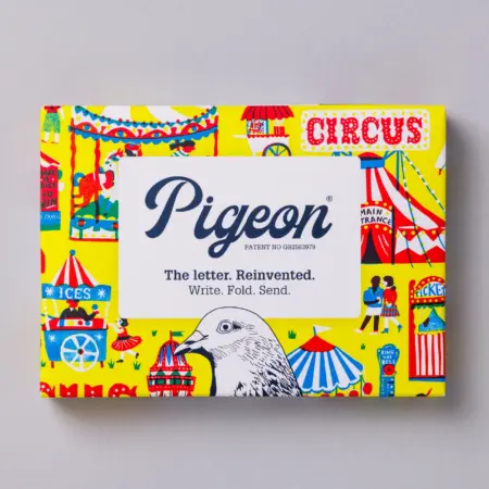 Pigeon Posted - Briefpapier - Write, Fold, Send - Circus