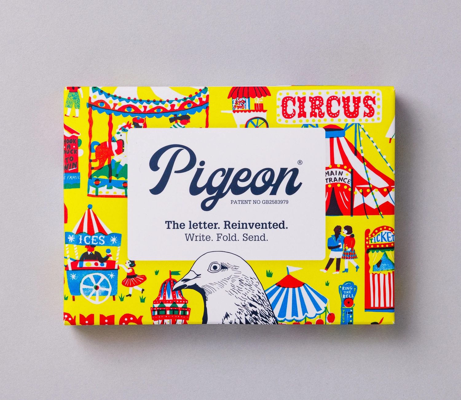 Pigeon Posted - Briefpapier - Write, Fold, Send - Circus