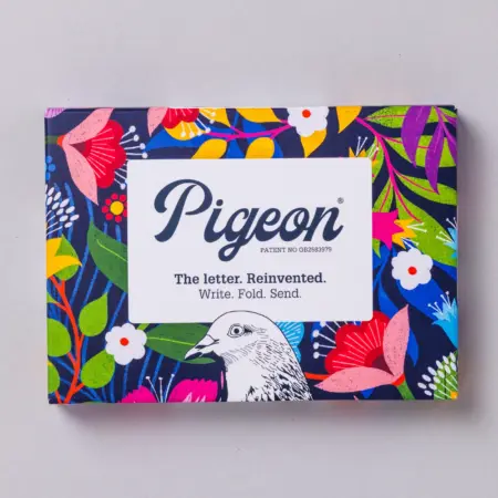 Pigeon Posted - Briefpapier - Write, Fold, Send - Floral