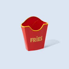 Fluid Market - Fries/Friet Vaas - Keramiek