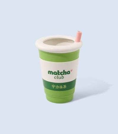 Fluid Market - Matcha Vaas - Keramiek