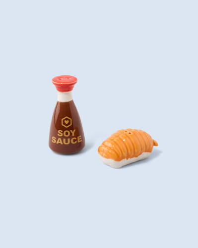 Fluid Market - Sushi & Soy sauce - salt&pepper - Keramiek