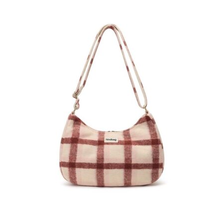 Hindbag - Rosa Tartan - Schoudertas